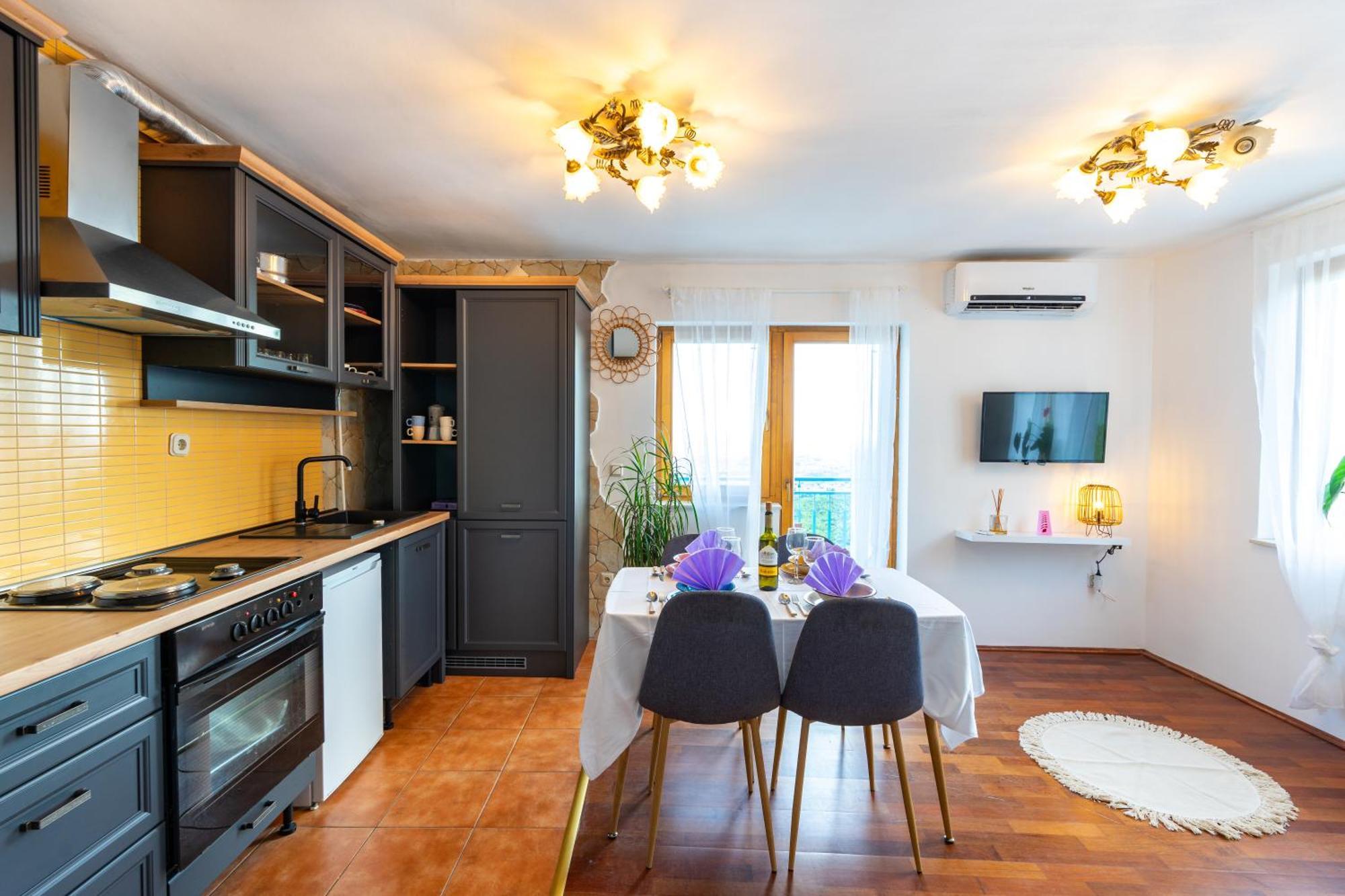 Villa Olive Garden House In Zrnovnica With A View & Bbq Exterior foto